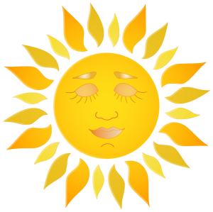 an autumn sun